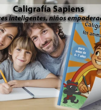 LIbro de caligrafía para niños de 6 y 7 años